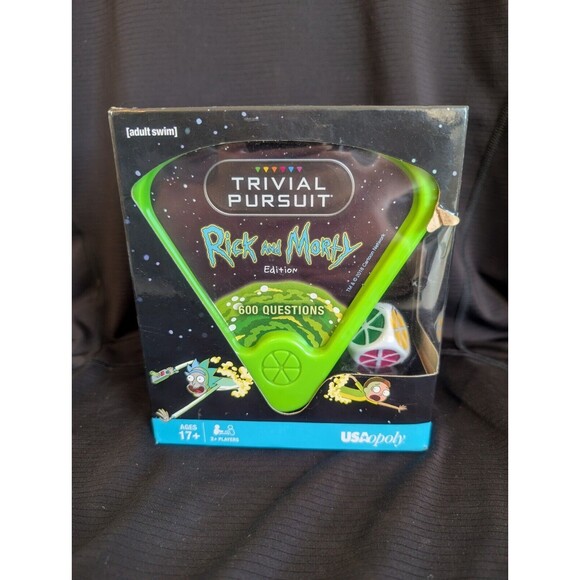 Rick and Morty Edition Trivial Pursuit USAopoly Trivia Board Game New in Box - Picture 1 of 10